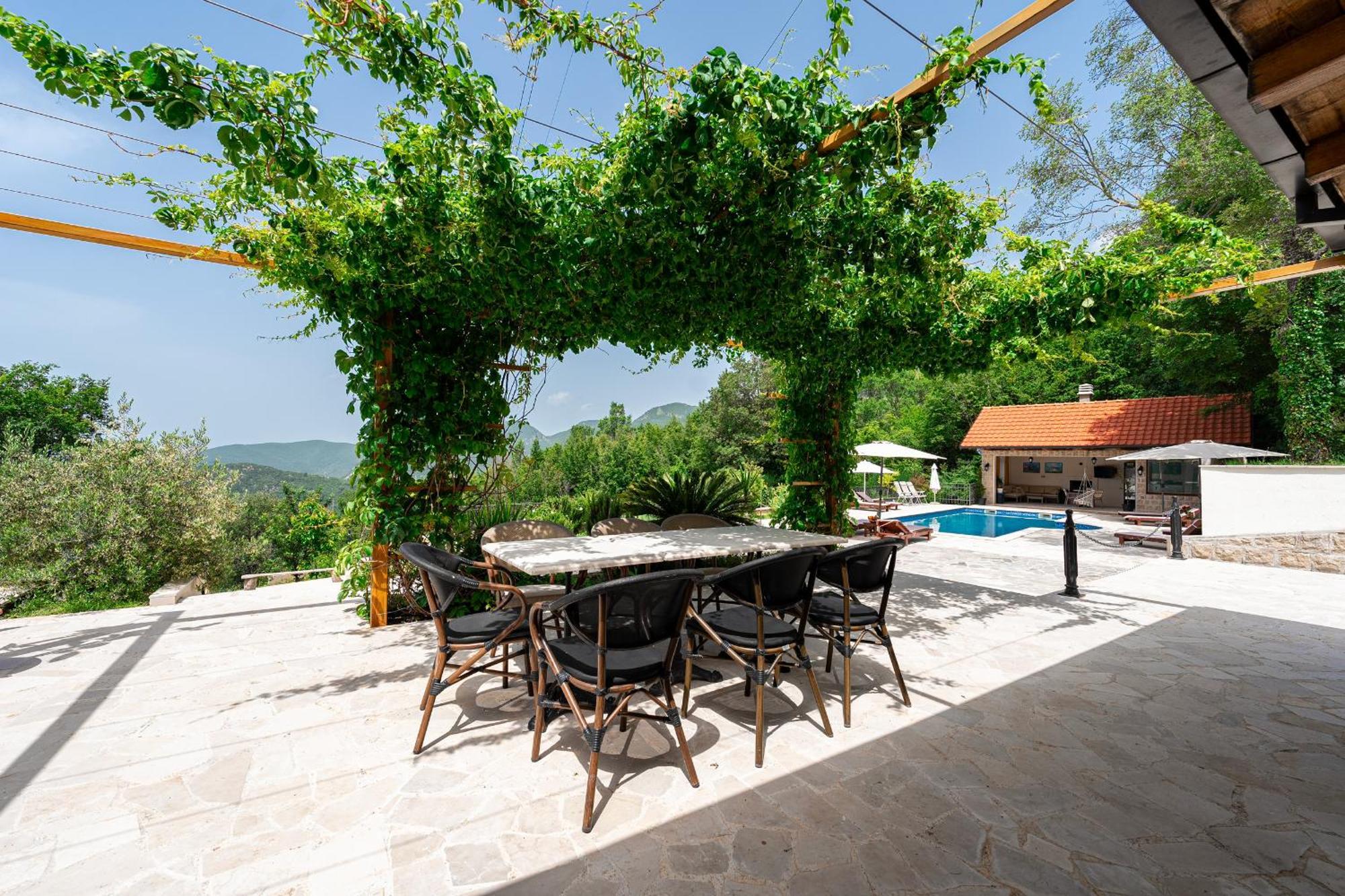 Sunset & Sunrise Villas In Stanisici-Two Villas With Common Pool Будва Экстерьер фото
